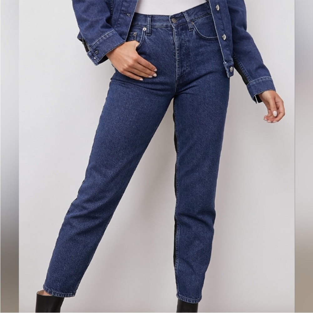 RAILS The Melrose Classic Slim Two-Tone Jeans size
